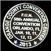 Image 3 : 2013 58th Annual Florida United Numismatists Commem 1 Troy Oz of Silver Grades