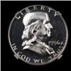 Image 2 : Proof NGC 1956 Type 2 Franklin Half Dollar 50c Graded pr68 CAM By NGC