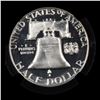 Image 3 : Proof NGC 1956 Type 2 Franklin Half Dollar 50c Graded pr68 CAM By NGC