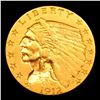 Image 2 : ***Auction Highlight*** 1912-p Gold Indian Quarter Eagle $2 1/2 Grades Select Unc (fc)