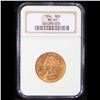 Image 2 : ***Auction Highlight*** NGC 1894-p Gold Liberty Eagle $10 Graded ms61 By NGC (fc)