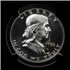 Image 2 : Proof ***Auction Highlight*** NGC 1955 TOP POP Franklin Half Dollar 50c Graded pr69* By NGC (fc)