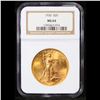 Image 2 : ***Auction Highlight*** NGC 1926-p Saint-Gaudens $20 Gold Double Eagle Graded ms64 By NGC (fc)