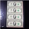 Image 3 : ***Auction Highlight***  UNCUT MINT SHEET of 4x **Star Notes** 1995 $10 Federal Reserve Notes All GE