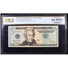Image 2 : ***Auction Highlight*** PCGS 2004 $20 Federal Reserve Note Ultra Low Rare 3 digit Serial # 0000556 G