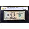Image 2 : ***Auction Highlight*** PCGS 2004A $20 Federal Reserve Note Low 4 digit Serial # 00001152 Graded cu6