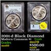 Image 1 : PCGS 2001-d Black Diamond Modern Commem Dollar $1 Graded ms69 By PCGS