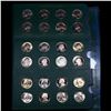Image 10 : Virtually Complete 1932-1991 Washington Quarter 25c Book 155 Coins Including Proofs Missing only 3 c