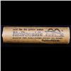Image 5 : Mixed small cents 1c orig shotgun roll, 1917-d Wheat Cent, 1889 Indian Cent other end, Brandt Wrappe