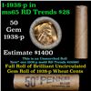 Image 1 : Shotgun Lincoln 1c roll, 1938-p 50 pcs Brandt Wrapper