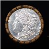 Image 2 : ***Auction Highlight***  AU/BU Slider Brinks Shotgun Morgan $1 Roll 1898 & P Ends Virtually UNC (fc)