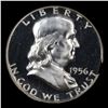 Image 2 : ***Auction Highlight*** NGC TOP POP! 1956 Type 2 Franklin Half Dollar 50c Graded pr69 DCAM By NGC.