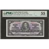 Image 1 : Canada BC-24c 1937 $10 AU55 PMG