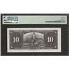 Image 2 : Canada BC-24c 1937 $10 AU55 PMG