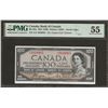 Image 1 : Canada BC-35a 1954 $100 Devil's Face AU55 PMG