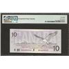 Image 2 : Canada BC-57c 1989 $10 BEH sheet issue SUPGEM68EPQ PMG FINEST KNOWN