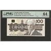 Image 1 : Canada BC-60b 1988 $100 CHUNC64PMG