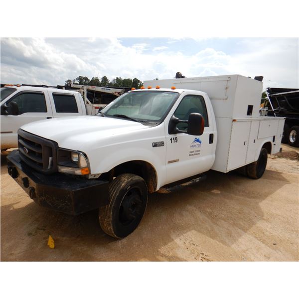 2004 FORD F550 XL Service / Mechanic Truck