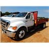 Image 1 : 2005 FORD F650 Flatbed Dump Truck
