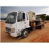 Image 1 : 2009 MITSUBISHI FUSO FK260 STRIPING TRUCK