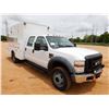 Image 4 : 2010 FORD  F450 XL Service / Mechanic Truck