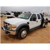 Image 1 : 2008 FORD F550 LARIAT Flatbed Truck