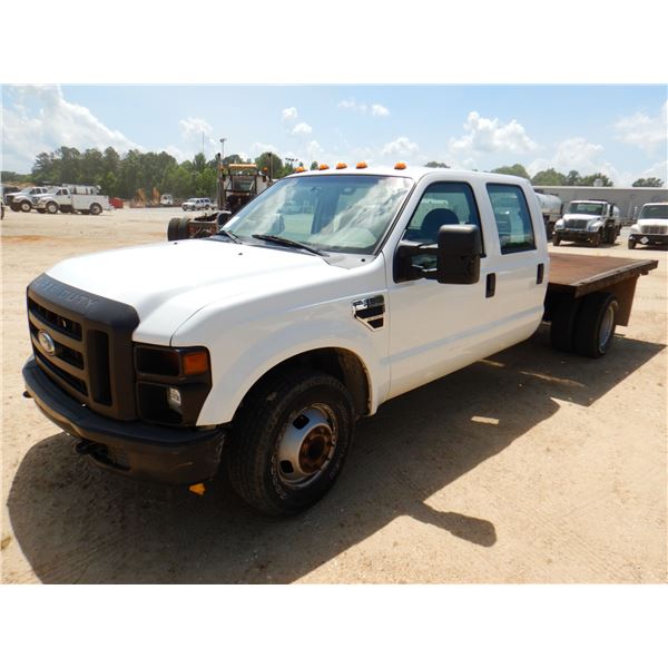 2009 FORD F350 XL Flatbed Truck