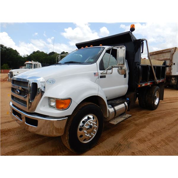 2012 FORD F750 Dump Truck