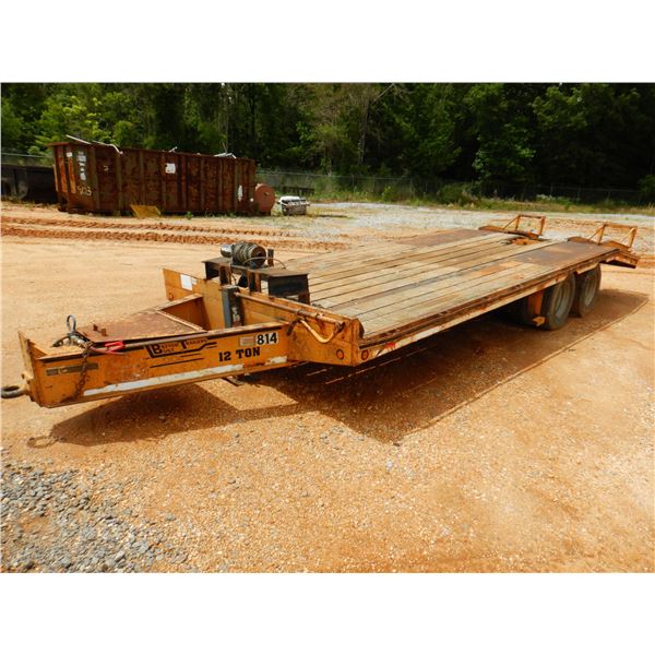 2003 BETTER BUILT 12 TON Tag Trailer