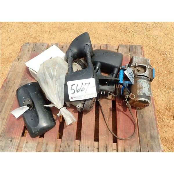 MISC ITEMS, SIDE MIRRORS, ELEC WINCH