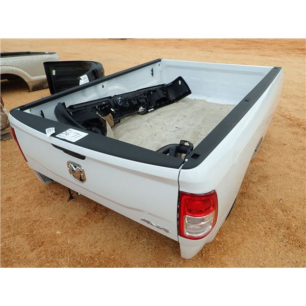2021 DODGE TRUCK 3/4 TON TRUCK BED, INCLUDES REAR BUMPER, RECEIVER HITCH, 4X4