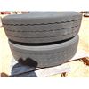 Image 2 : (2) GOODYEAR 11R2.5 TIRES W/RIM (A2)
