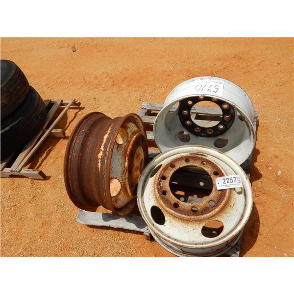 (3) TRUCK/TRAILER RIMS (A2)