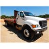 Image 4 : 2000 FORD F750 Flatbed Truck