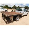 Image 3 : 2009 FORD F350 XL Flatbed Truck