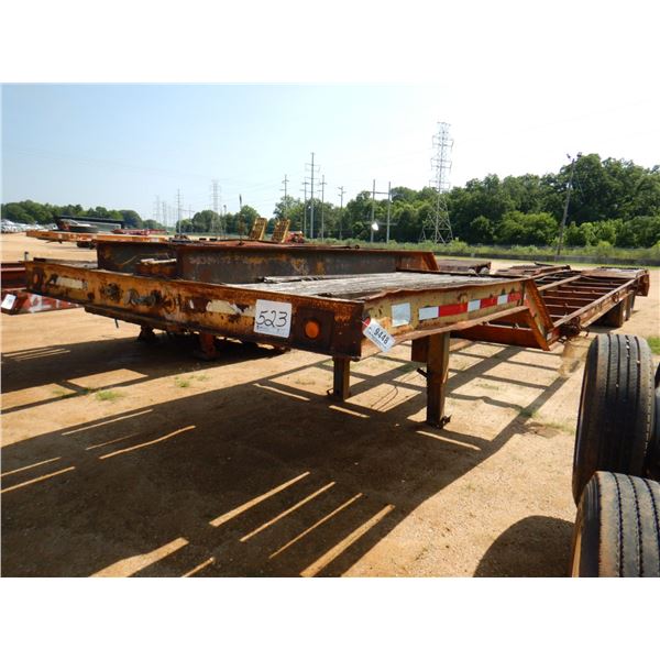 HOMEMADE  Lowboy Trailer