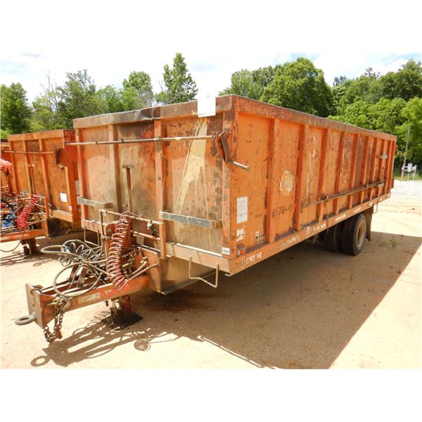 2001 MILES  Dump Trailer