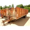 Image 1 : 2001 MILES  Dump Trailer