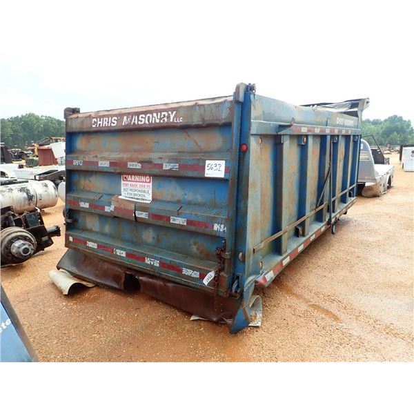 15' DUMP BODY