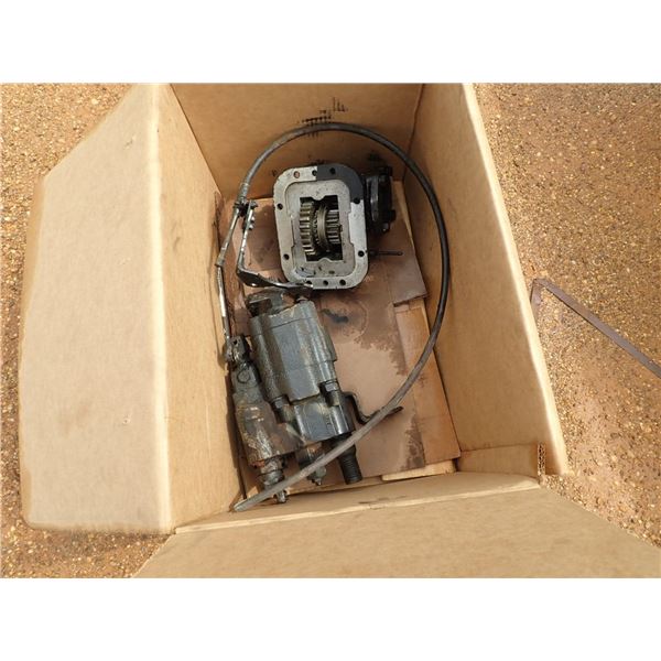 hydraulic drive pump 9 for a dump truck