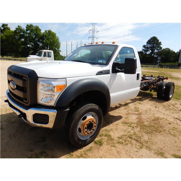 2013 FORD XL F550 Cab and Chassis Truck