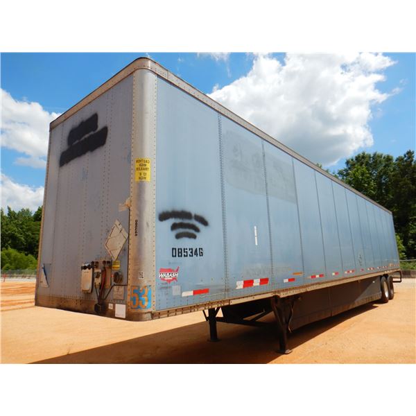 2008 WABASH DVCHPC Dry Van Trailer