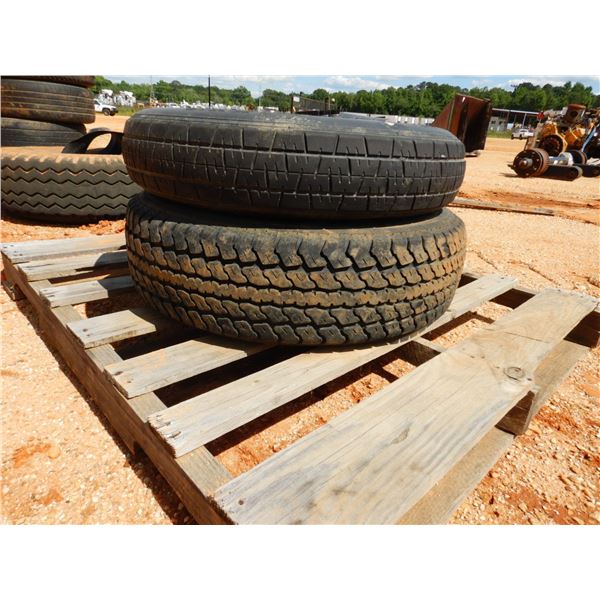 MISC SIZE TIRES W/RIM (A2)