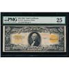Image 1 : 1922 $20 Gold Certificate PMG 25