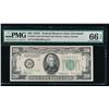 Image 1 : 1934C $20 Cleveland FRN PMG 66EPQ