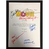 Image 1 : THE SIMPSON MOVIE SCRIPT SIGNED BY ( CASTELENETTA, GROENING,...) REAL AUTHENTICS COA