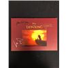 Image 1 : THE LION KING CAST SIGNED PRODUCTION BOOK ( REAL AUTHENTICS COA)
