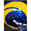 Image 2 : DARRELL HENDERSON SIGNED RAMS HELMET (BECKETT COA)