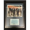 Image 1 : RESEVOIR DOGS CAST SIGNED INDEX CARD DISPLAY