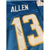 Image 2 : KEENAN ALLEN SIGNED SAN DIEGO CHARGERS JERSEY ( BECKETT COA)